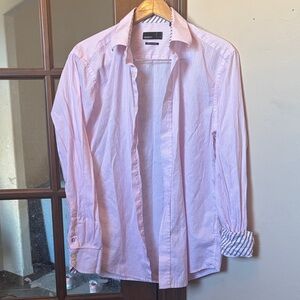 QUIETI 100% Fine Cotton button down Top! Men’s Large